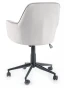 Fotel obrotowy Q-886 Velvet jasny szary Bluvel 03