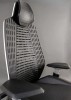 Fotel ergonomiczny do biurka Ronin biały/siatka czarny