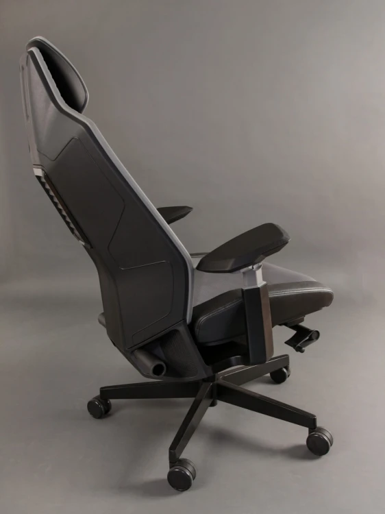 Fotel ergonomiczny do biurka Ronin czarny/szary