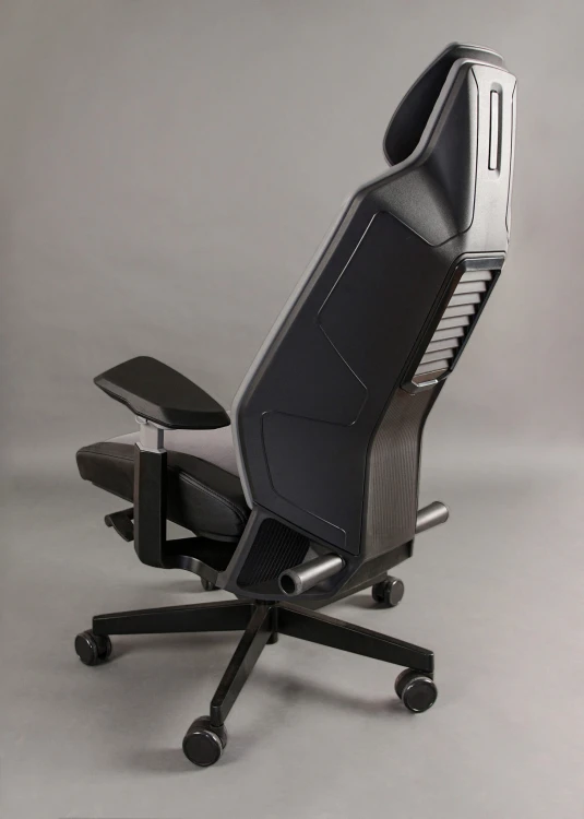 Fotel ergonomiczny do biurka Ronin czarny/szary