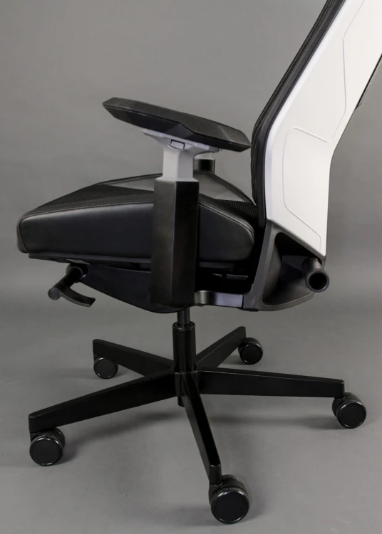 Fotel ergonomiczny do biurka Ronin biały/czarny