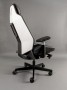 Fotel ergonomiczny do biurka Ronin biały/czarny