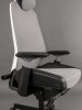 Fotel ergonomiczny do biurka Ronin biały/szary