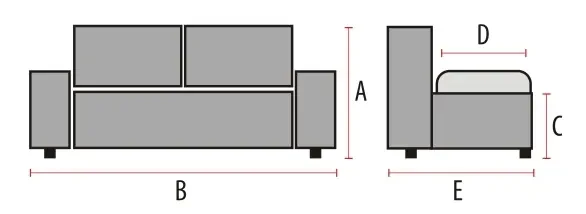 Sofa rozkładana Spencer 3