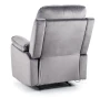 Fotel rozkładany Spencer 1 Velvet szary Bluvel 14