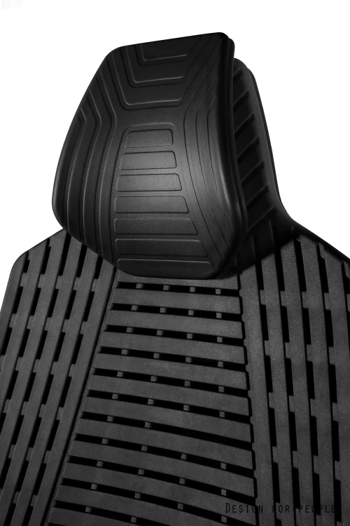 Fotel ergonomiczny do biurka Ronin elastomer/czarny/siatka czarny