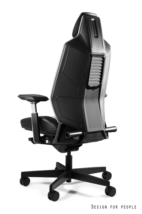 Fotel ergonomiczny do biurka Ronin czarny/siatka szary