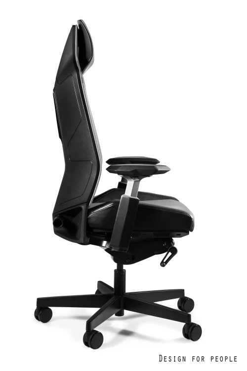 Fotel ergonomiczny do biurka Ronin czarny/siatka szary