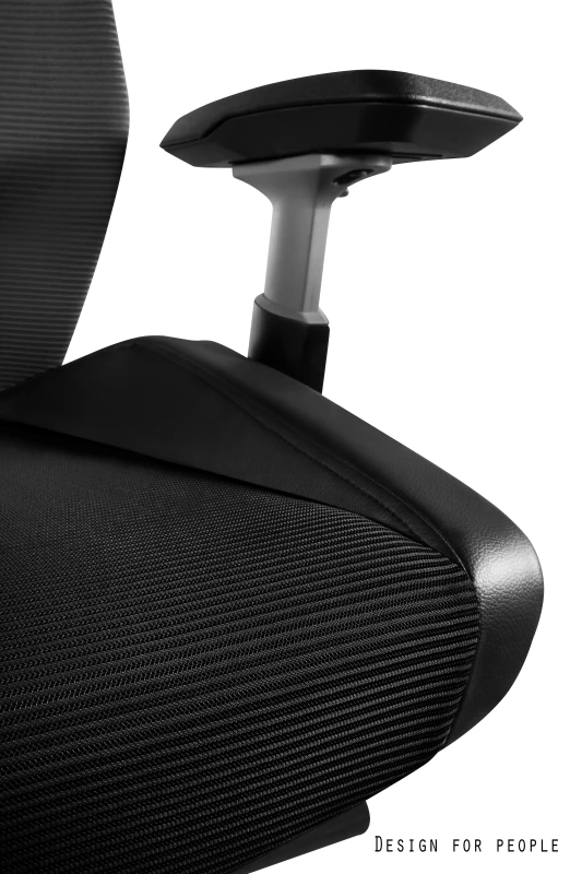 Fotel ergonomiczny do biurka Ronin biały/siatka czarny