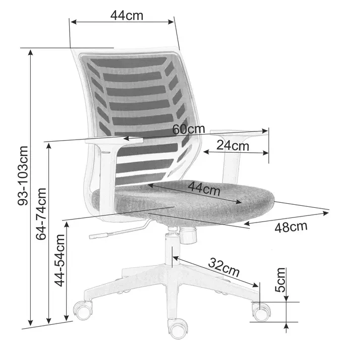 Fotel obrotowy Q-320