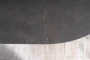 Stół rozkładany Porto Ceramic 120-160 cm szary efekt marmuru