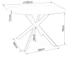 Stół okrągły Talia 120 cm