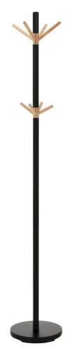 Wieszak stojący Uno czarny/buk