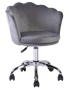 Fotel obrotowy Rose Velvet szary Bluvel 14