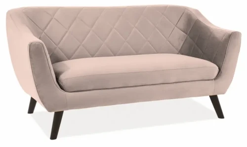 Sofa tapicerowana Molly 2 Velvet beżowy Bluvel 28