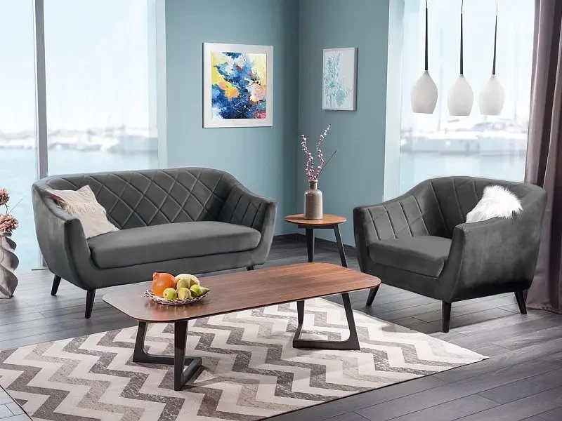 Fotel tapicerowany Molly 1 Velvet