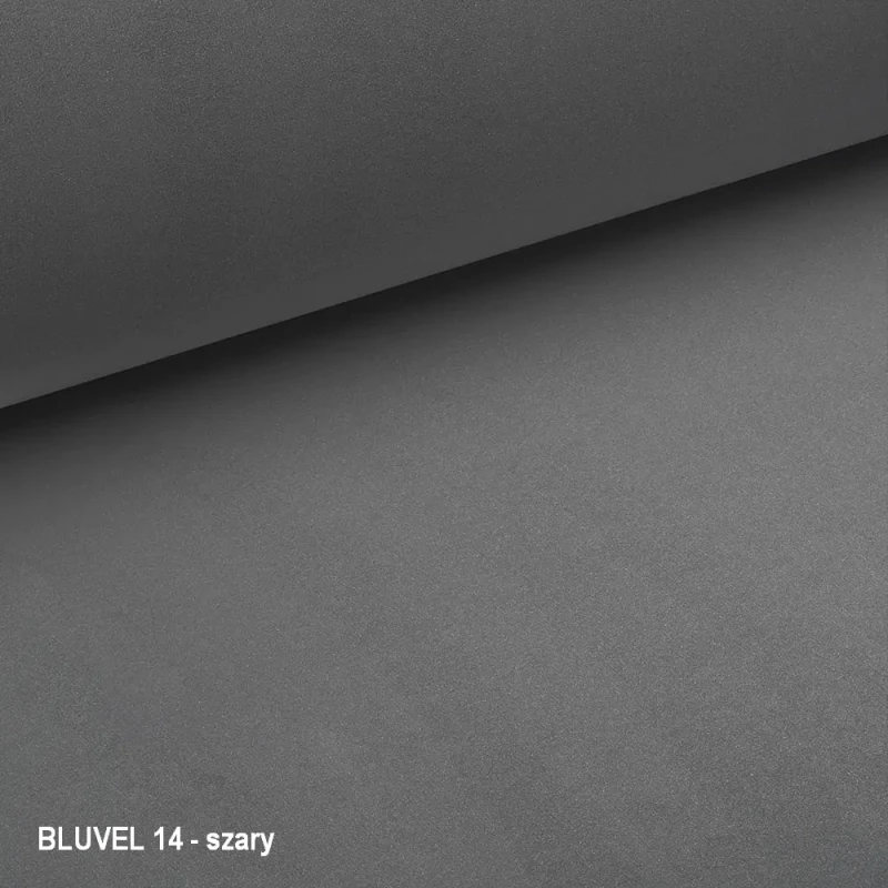 Fotel rozkładany Otus Velvet szary Bluvel 14