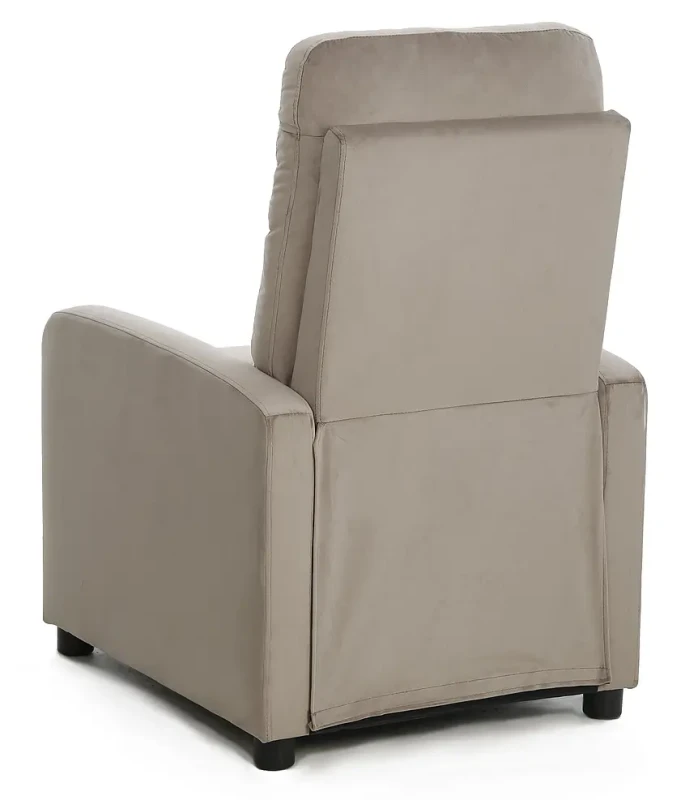 Fotel rozkładany Otus Velvet ciemny beż Bluvel 40