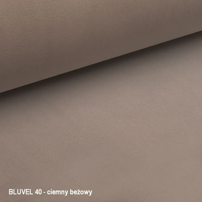 Fotel rozkładany Otus Velvet ciemny beż Bluvel 40