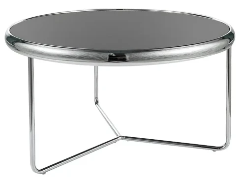 Ława Scarlet 74 cm czarny/chrom