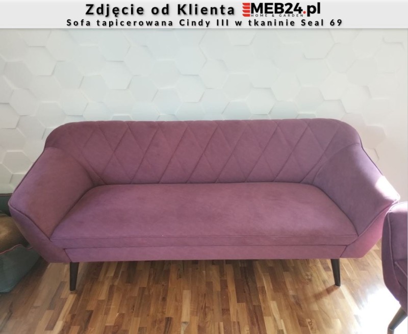 Sofa tapicerowana Cindy III - zdjęcie od klienta