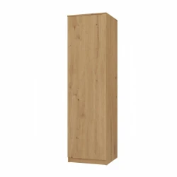 Garderoba szafa 50 cm | Dąb artisan