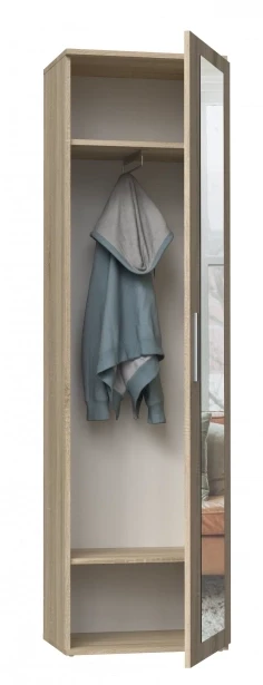 Garderoba słupek z lustrem sonoma