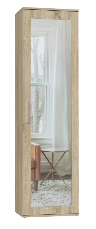 Garderoba słupek z lustrem sonoma