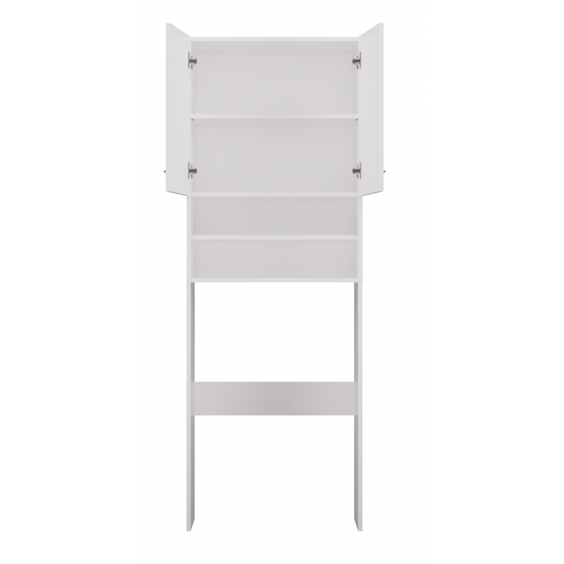 Szafka łazienkowa nad pralkę Basu Biała