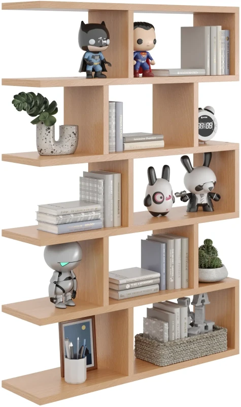 Regał wiszący Faron kolor buk