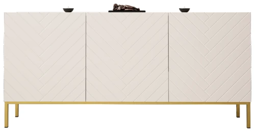 Komoda GALA 02 160 cm biały mat/połysk