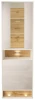 Witryna VISION 04 60 cm z LED biały/wotan mat/połysk