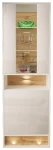 Witryna VISION 04 60 cm z LED biały/wotan mat/połysk
