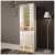 Witryna VISION 04 60 cm z LED biały/wotan mat/połysk