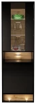 Witryna VISION 04 60 cm z LED czarny/wotan mat/połysk