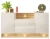 Komoda VISION 02 160 cm z LED biały/wotan mat/połysk