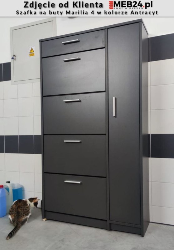 Szafka na buty Marilia 4 do przedpokoju - zdjęcie od klienta