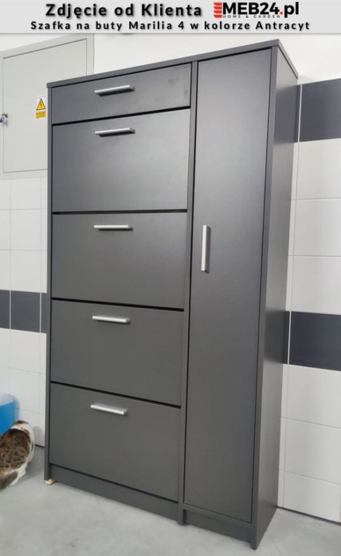 Szafka na buty Marilia 4 do przedpokoju - zdjęcie od klienta