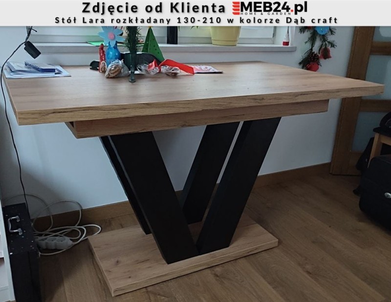 Stół Lara rozkładany 130-210 - zdjęcie od klienta