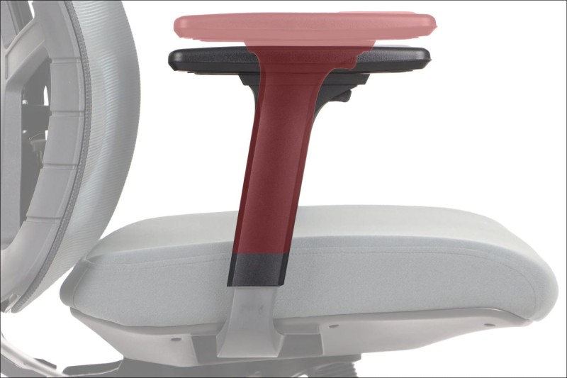 Fotel biurowy AKCENT Czarny/chrom regulacja