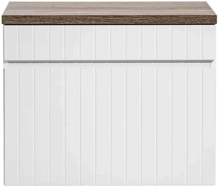 Szafka pod umywalkę 60 cm ICONIC WHITE z blatem 60 cm