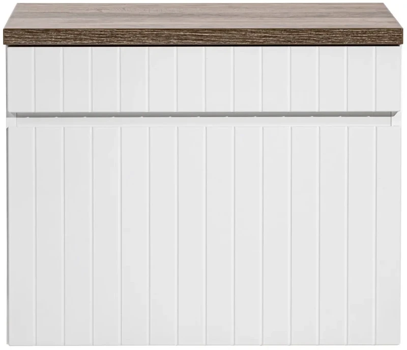 Szafka pod umywalkę 60 cm ICONIC WHITE z blatem 60 cm