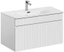 Szafka łazienkowa 80 cm ICONIC WHITE z umywalką Sky