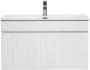 Szafka łazienkowa 80 cm ICONIC WHITE z umywalką Sky
