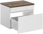 Szafka łazienkowa 60 cm ICONIC WHITE z blatem 60 cm