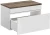 Szafka łazienkowa 80 cm ICONIC WHITE z  blatem 80 cm