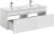 Zestaw mebli łazienkowych ICONIC WHITE z szafką pod umywalkę 120 cm - 3 elementy