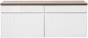 Zestaw mebli łazienkowych ICONIC WHITE z blatem 120 cm - 3 elementy