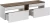 Zestaw mebli łazienkowych ICONIC WHITE z blatem 180 cm - 4 elementy