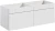 Szafka podwójna łazienkowa 60 cm ICONIC WHITE (szafki ICONIC WHITE 82-60-D-1S)
